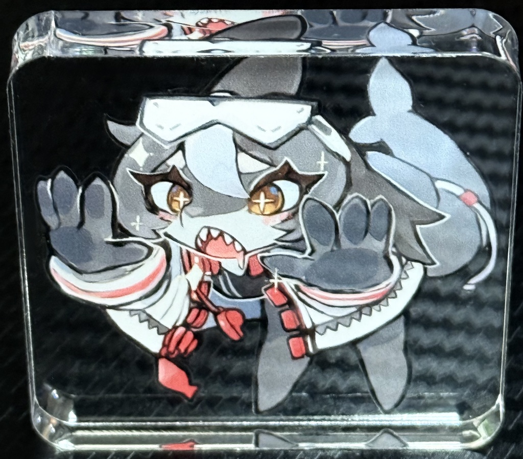 【けもケット16】オルカちゃんアクリルブロック