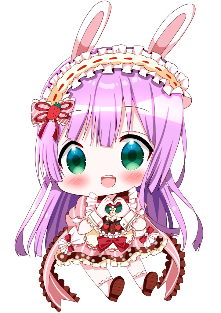 宇佐木そらミニキャラアクリルキーホルダー(通常・バレンタインそら)