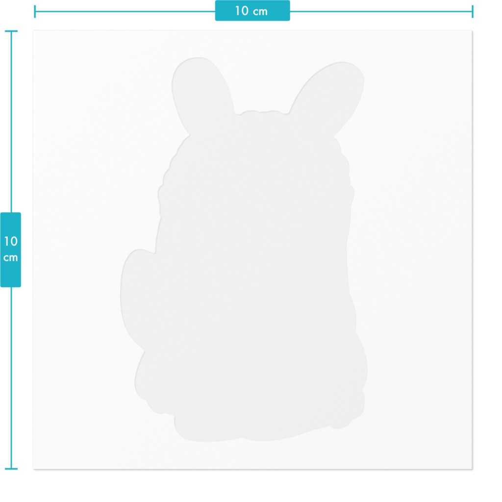 宇佐木そら ミニキャラステッカー(通常・バレンタインそら)