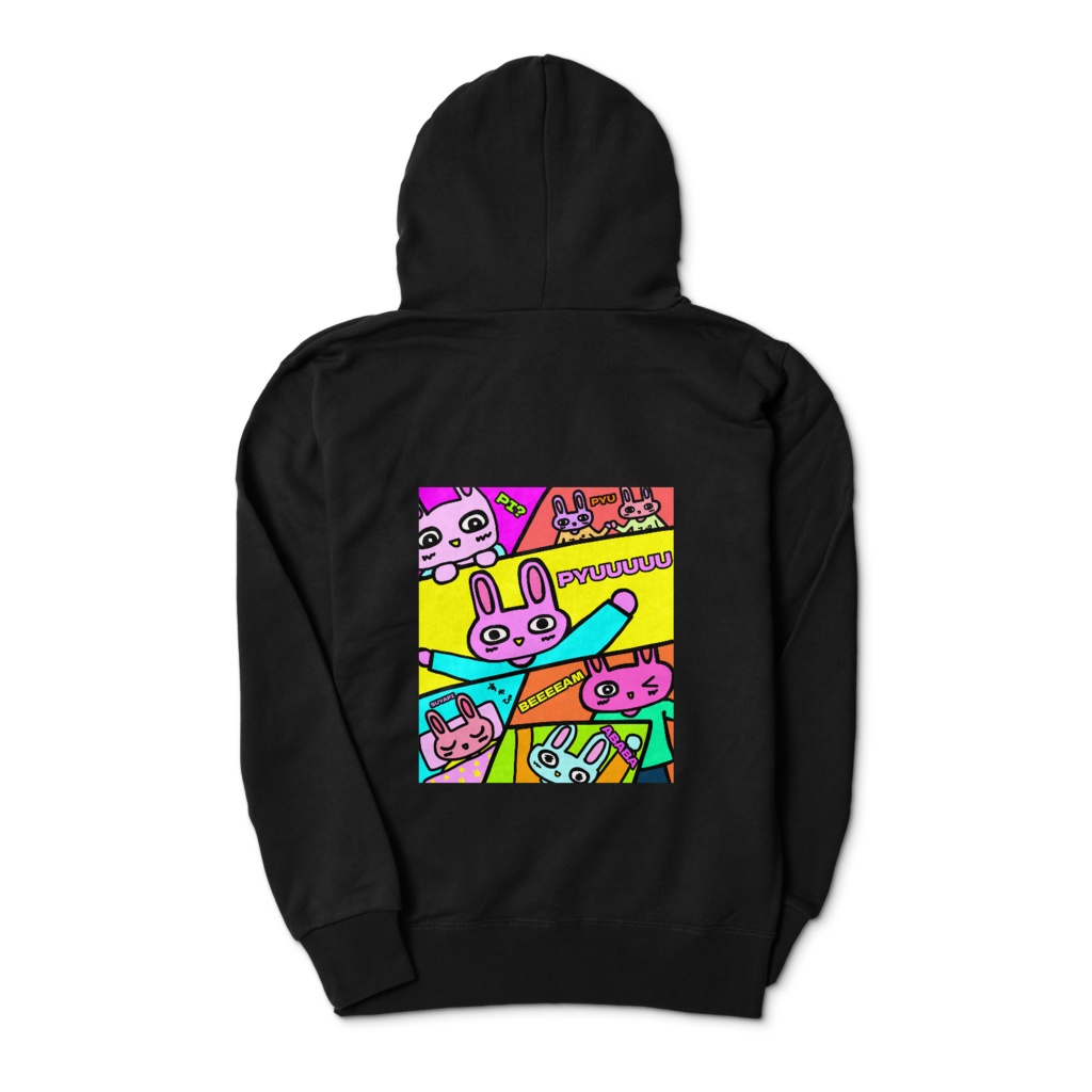 1万人記念!ぴゅーすけパーカー