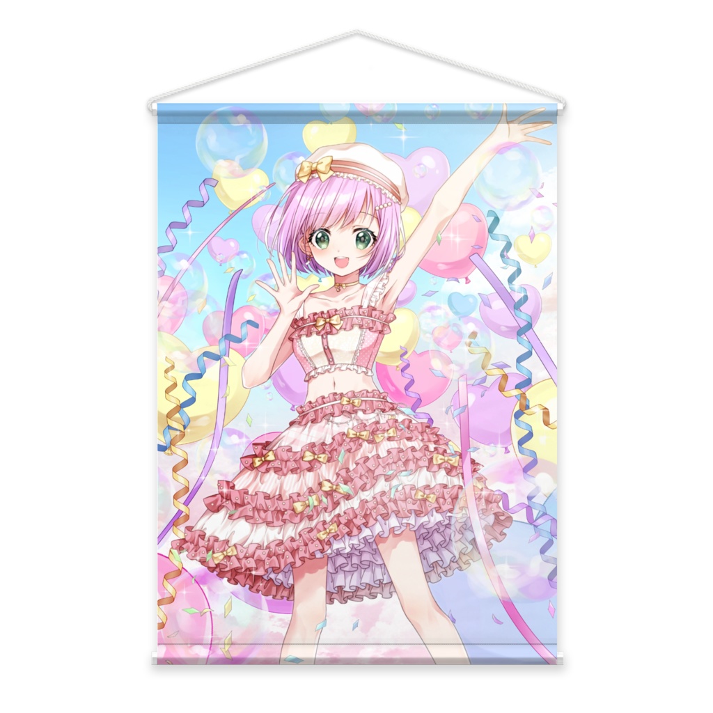 宇佐木そら5周年タペストリー