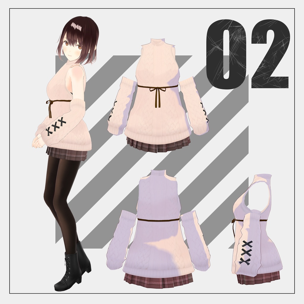 紐付きタートルネック【2024/05/26更新】