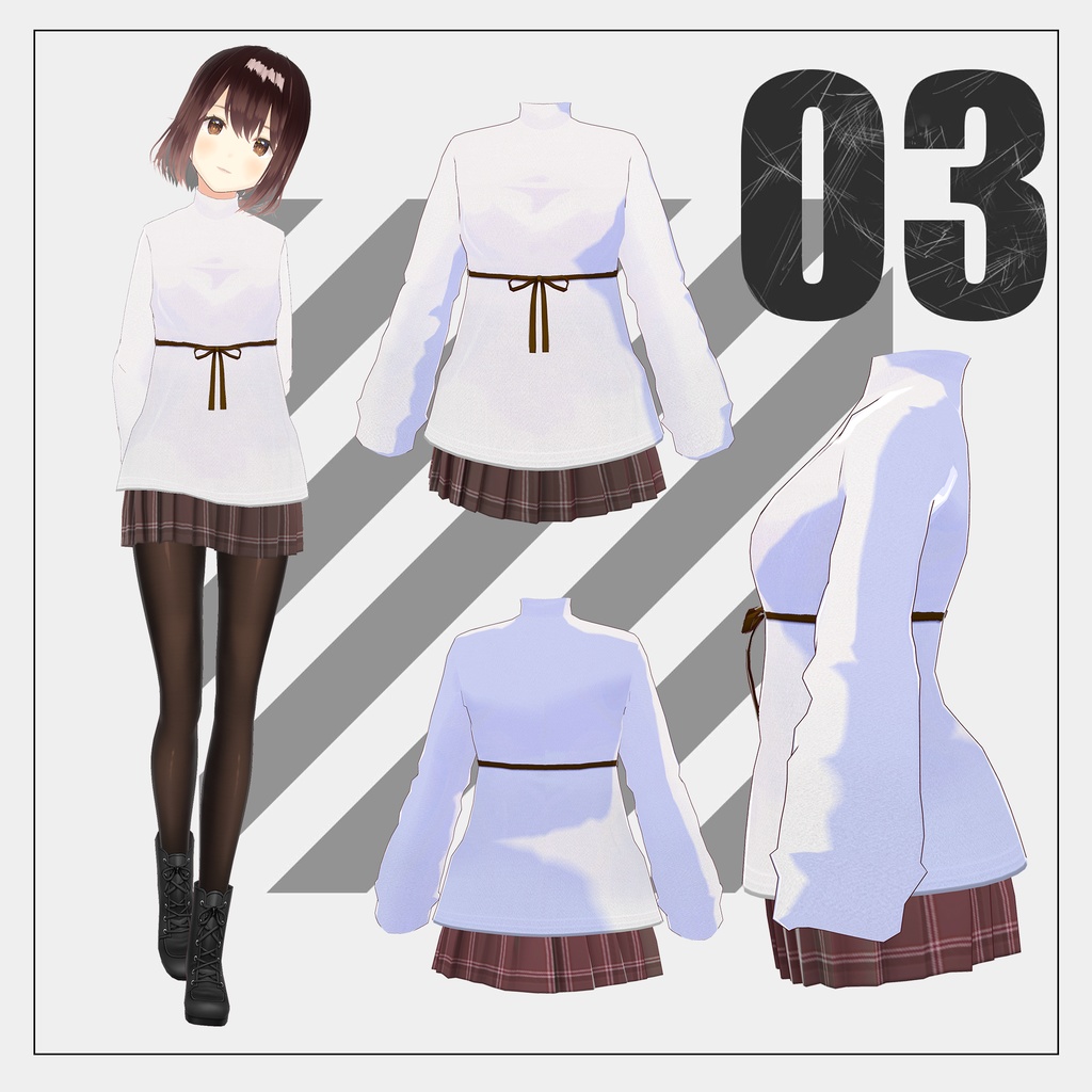 紐付きタートルネック【2024/05/26更新】