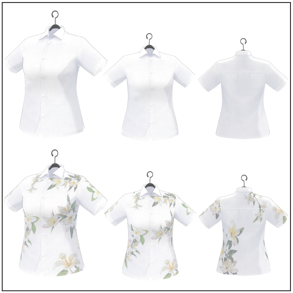 かりゆしウェア【VRoid】(5/21アイテム追加)