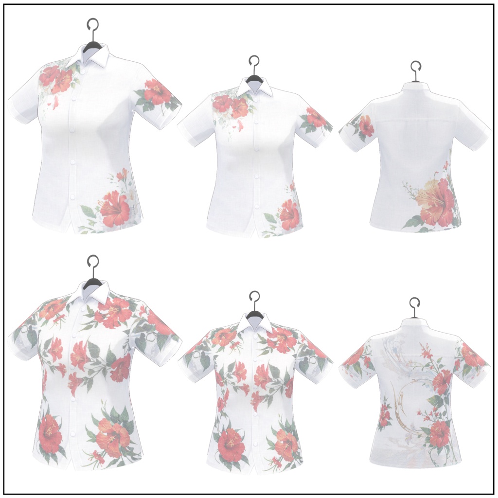 かりゆしウェア【VRoid】(5/21アイテム追加)