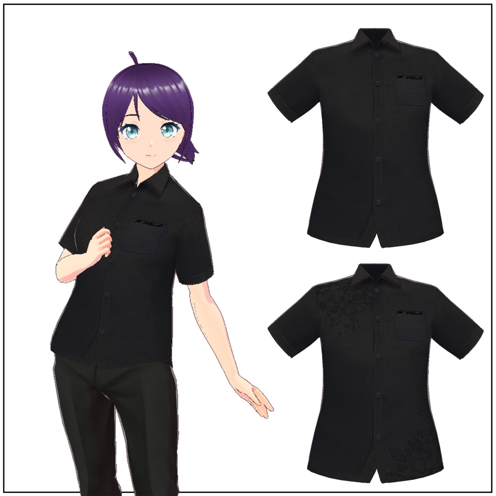 かりゆしウェア【VRoid】(5/21アイテム追加)