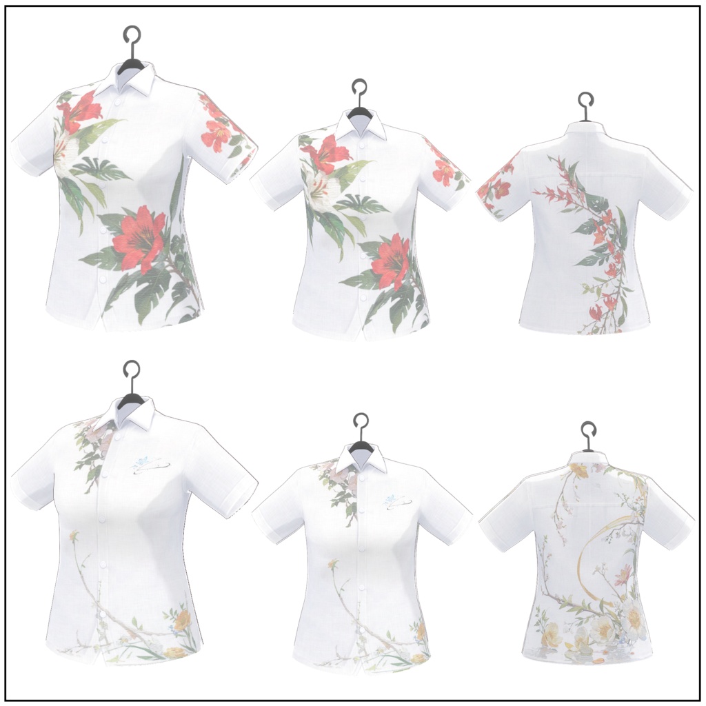 かりゆしウェア【VRoid】(5/21アイテム追加)