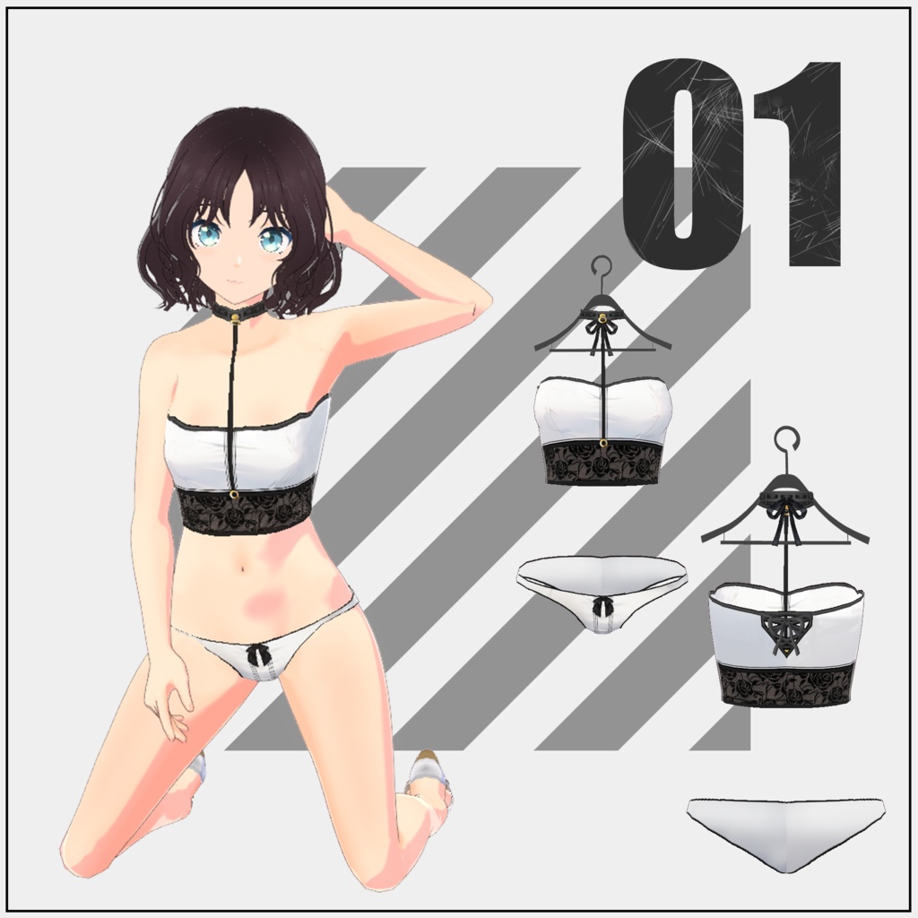 胸が薄いアバター向け水着【2024/05/26更新】