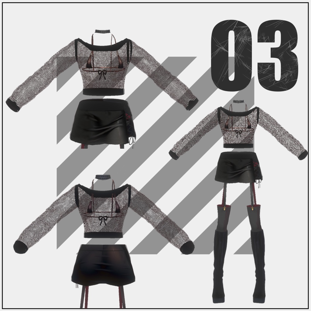 メッシュウェア【VRoid】