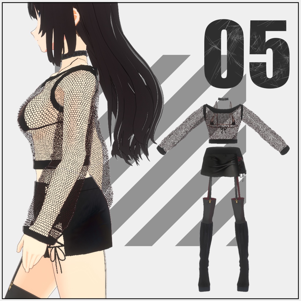 メッシュウェア【VRoid】