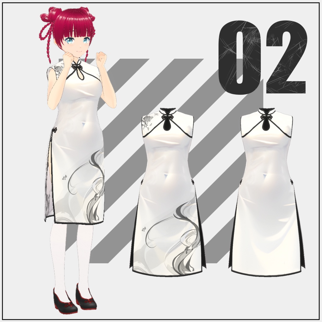 チャイナ服【VRoid】