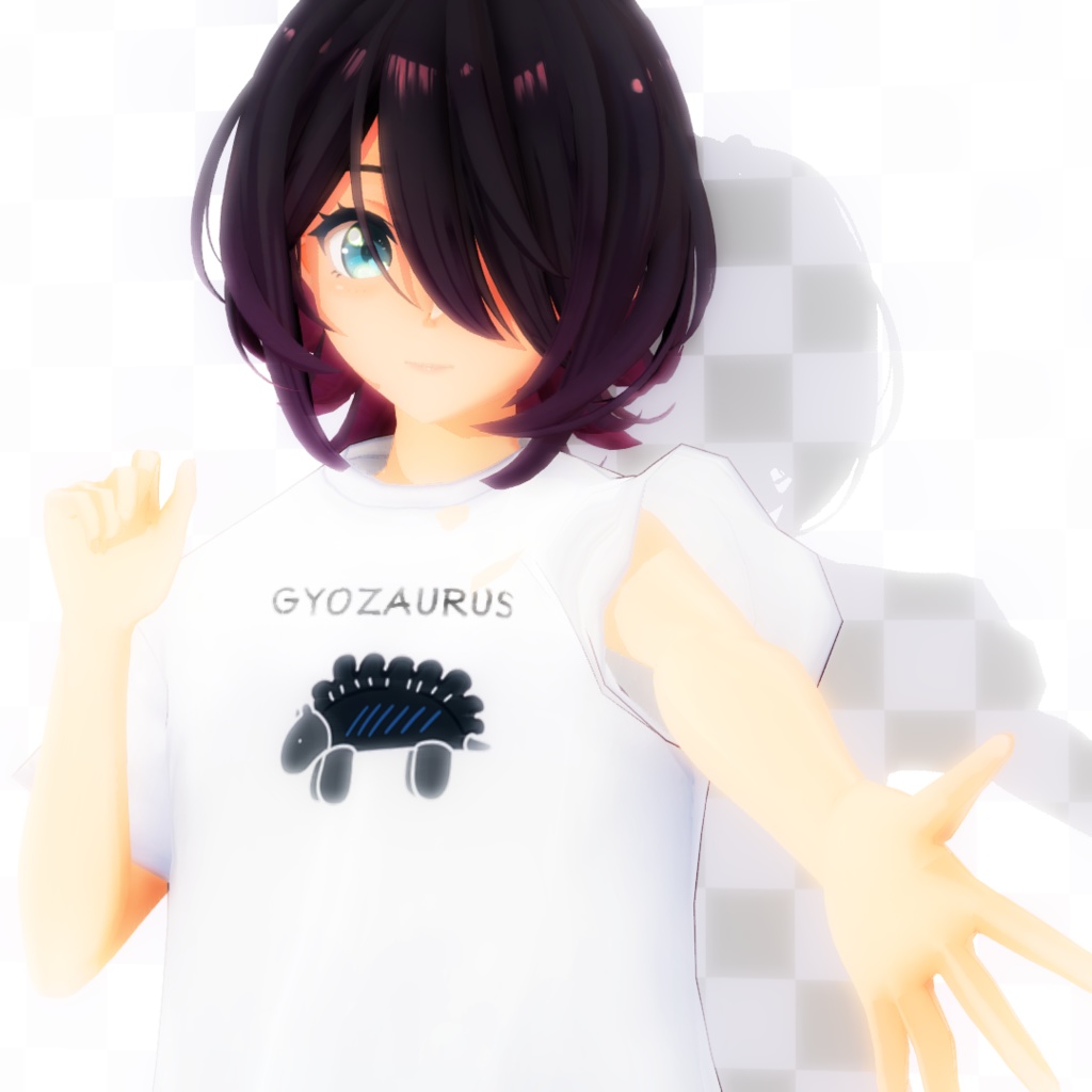 【無料】デザインTシャツ (adasinoTshirt (化野Tシャツ))【VRoid 】