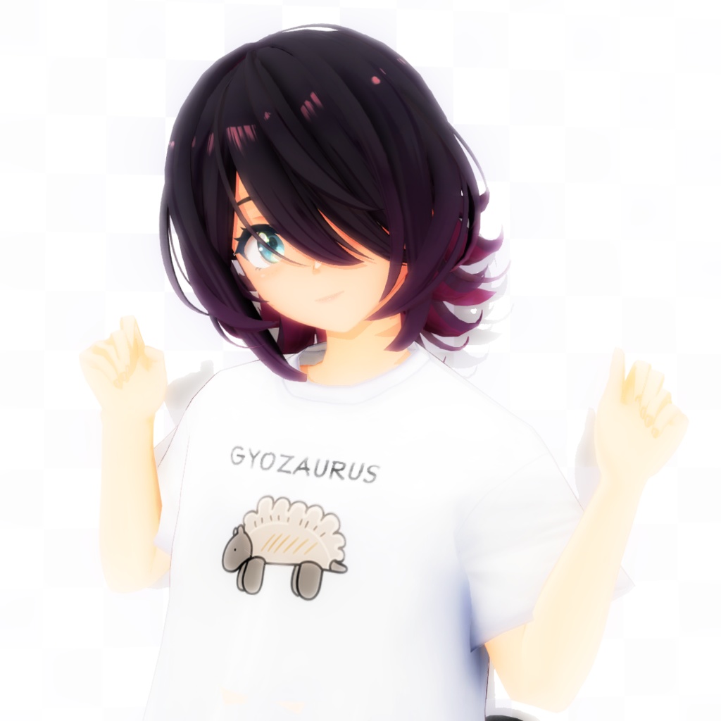 【無料】デザインTシャツ (adasinoTshirt (化野Tシャツ))【VRoid 】