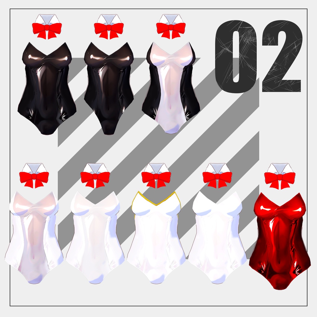 バニースーツ+ラビットホール風バニースーツ追加