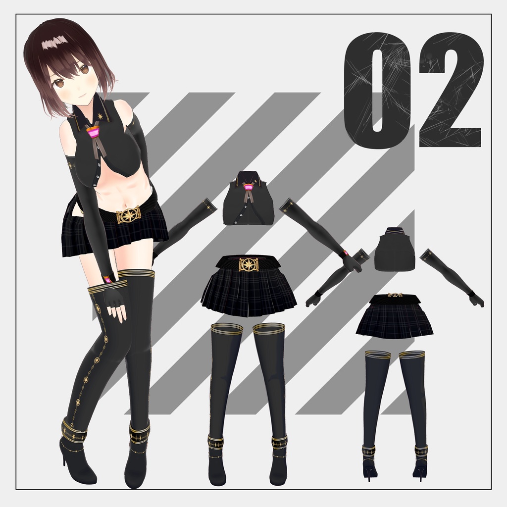 南半球/MagicWear【VRoid】+クリスマス版追加