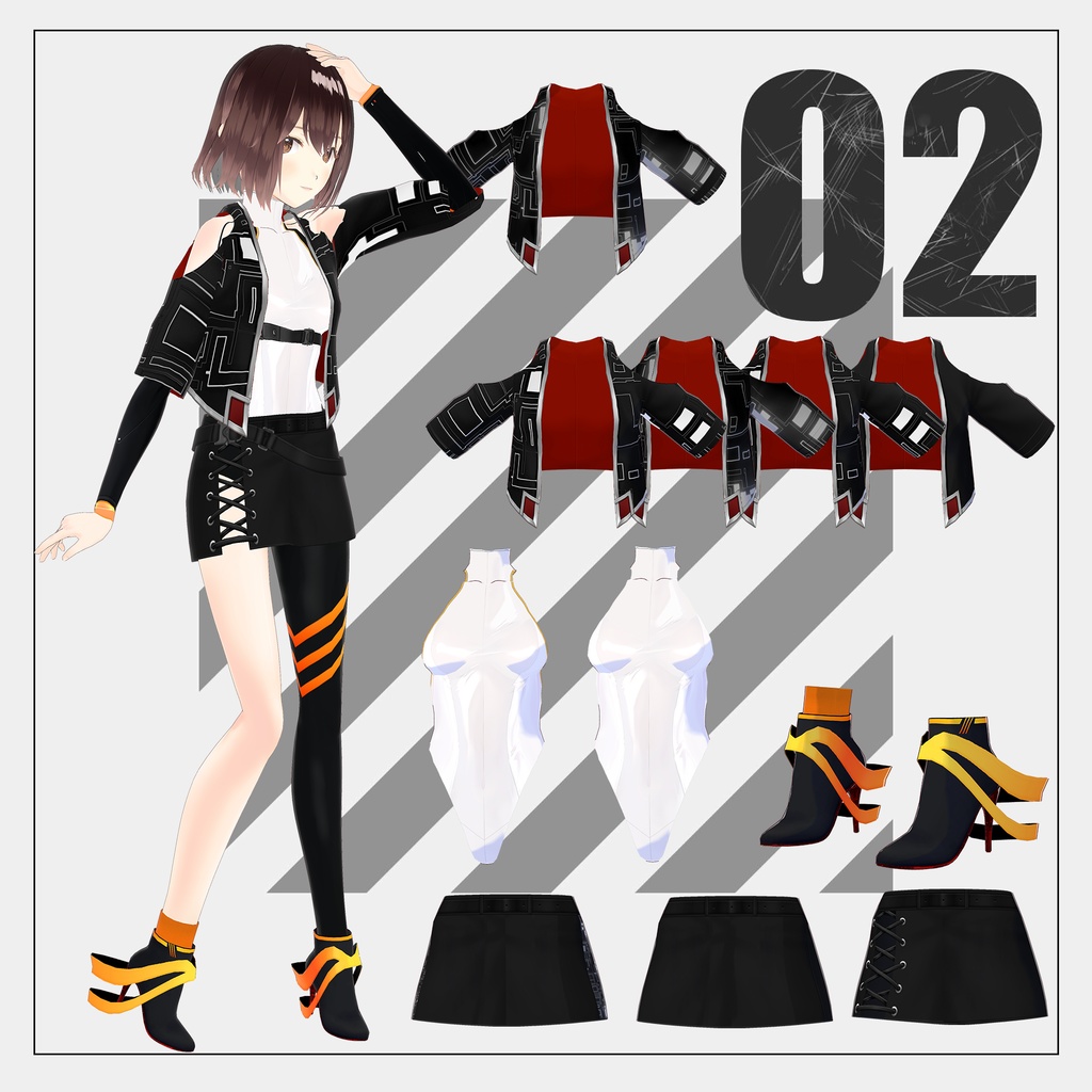 cyber style【VRoid】