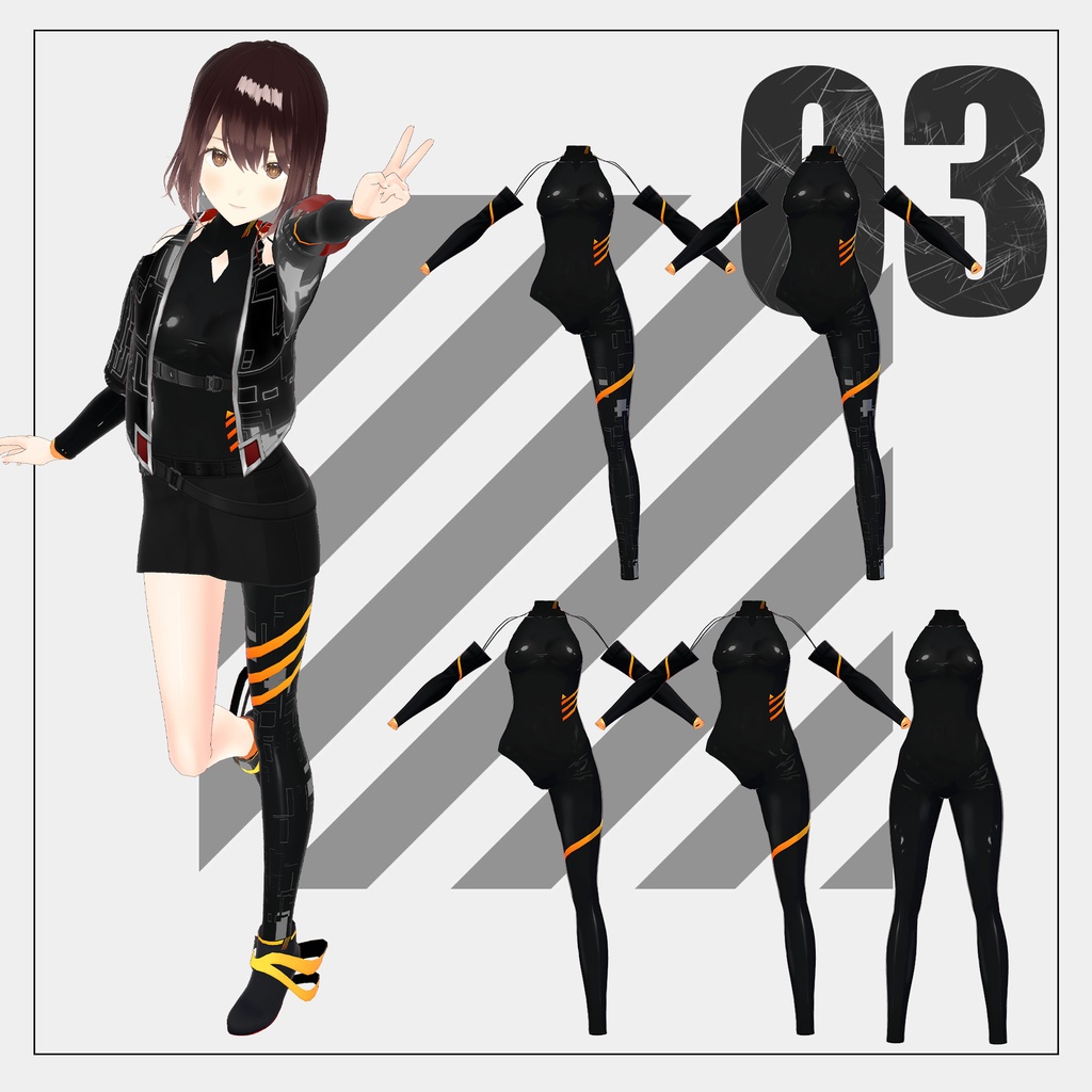 cyber style【VRoid】