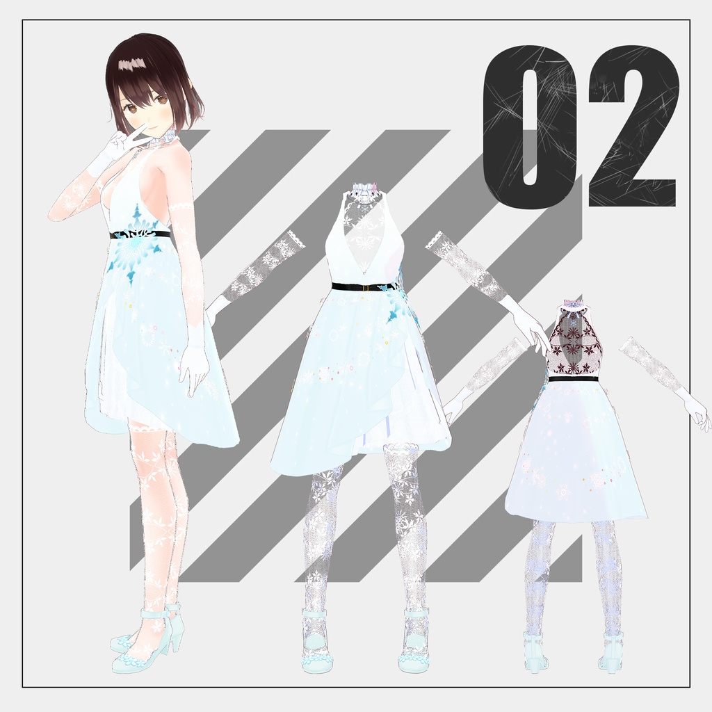 スノードレス【VRoid】