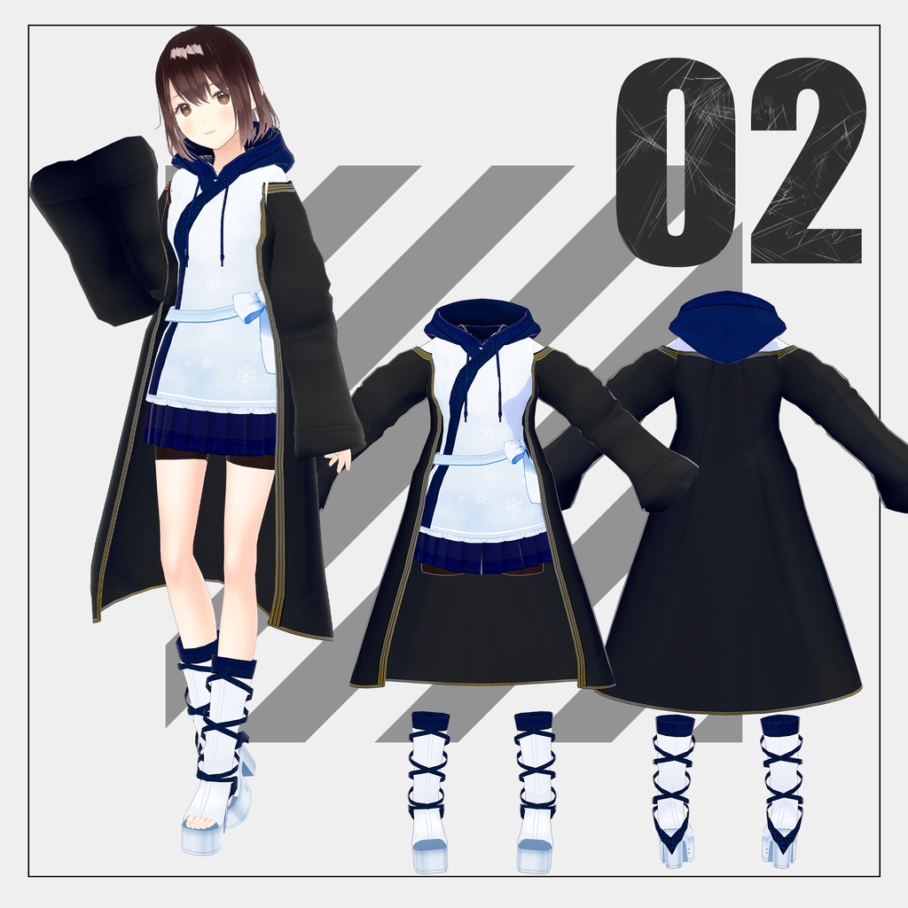 雪衣【VRoid】