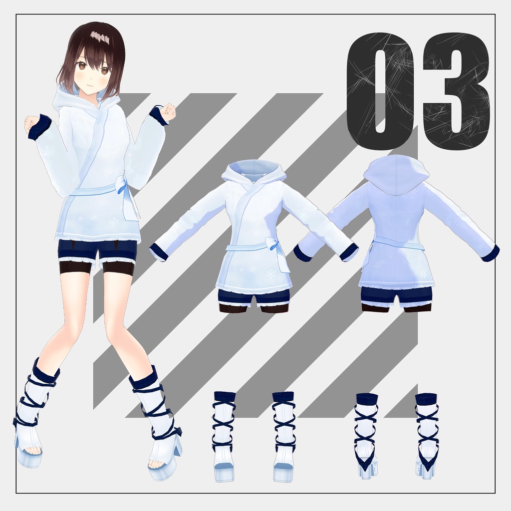 雪衣【VRoid】