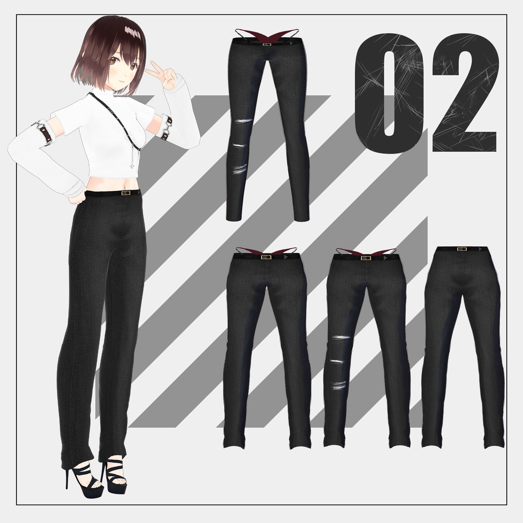 パイスラ【VRoid】