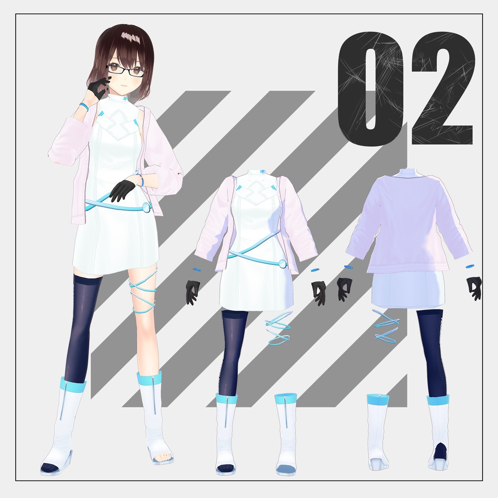 研究服【VRoid】