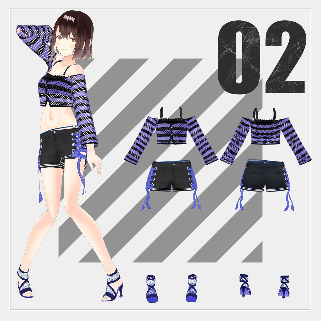 バカンス【VRoid】