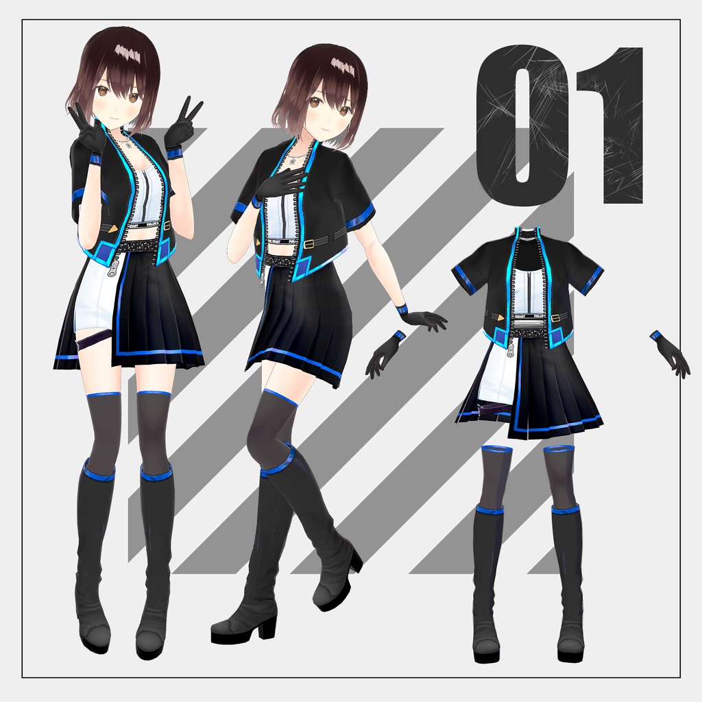 【09/08まで期間限定無料】アイドル2/idol2【VRoid】