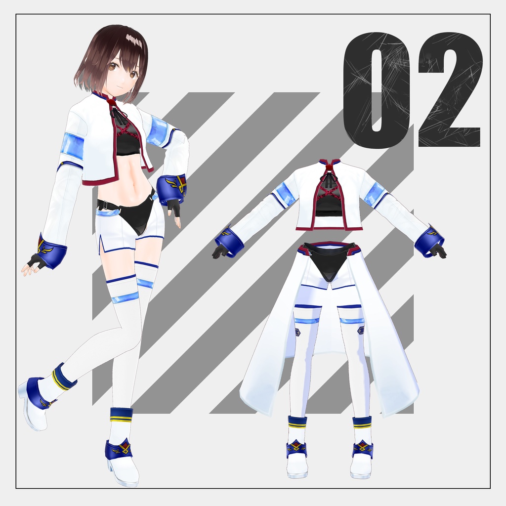 【12/13まで期間限定無料】クロス【VRoid】