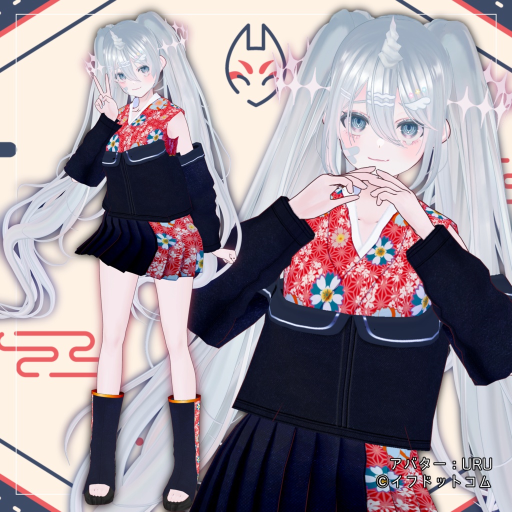 福袋衣装⑩雅【VRoid】