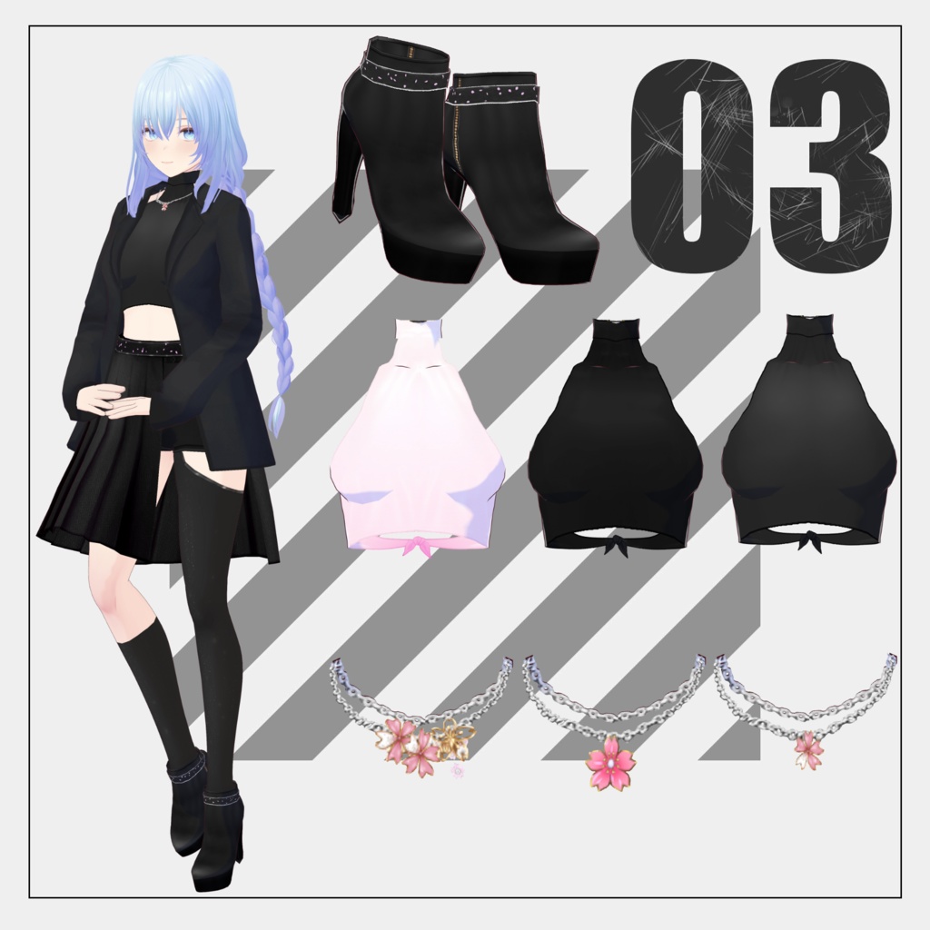 【2/28まで100円】sakura【VRoid】