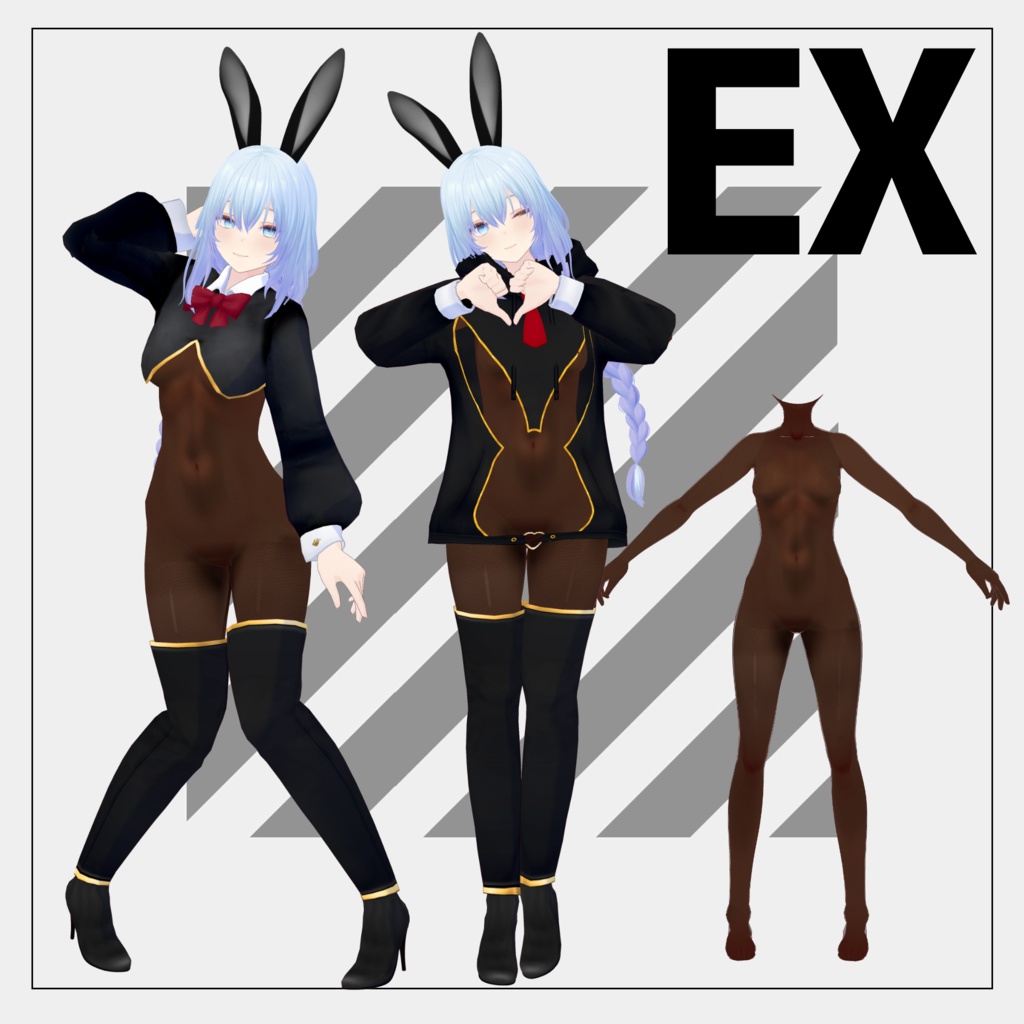 【3/17まで通常版100円】逆バニー?【VRoid】