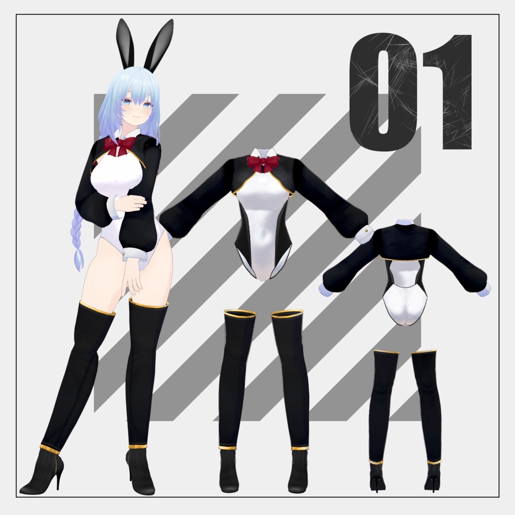 【3/17まで通常版100円】逆バニー？【VRoid】