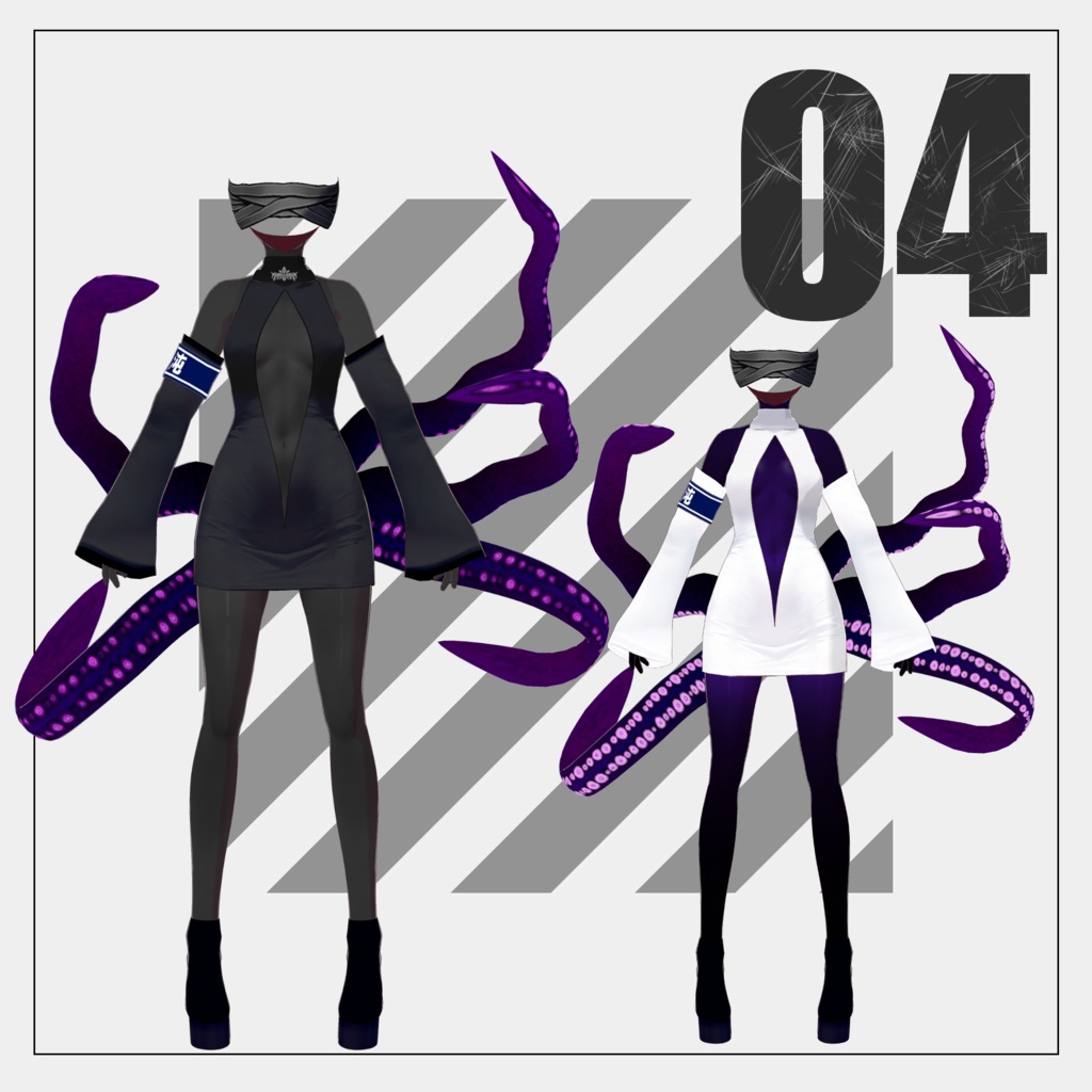 【3/30まで100円】深海風紀【VRoid】