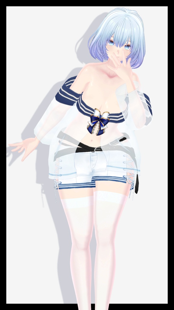 【5/3まで通常版100円】EarlySummerセーラー服【VRoid】