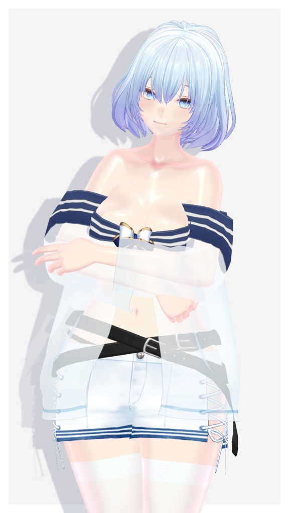 【5/3まで通常版100円】EarlySummerセーラー服【VRoid】