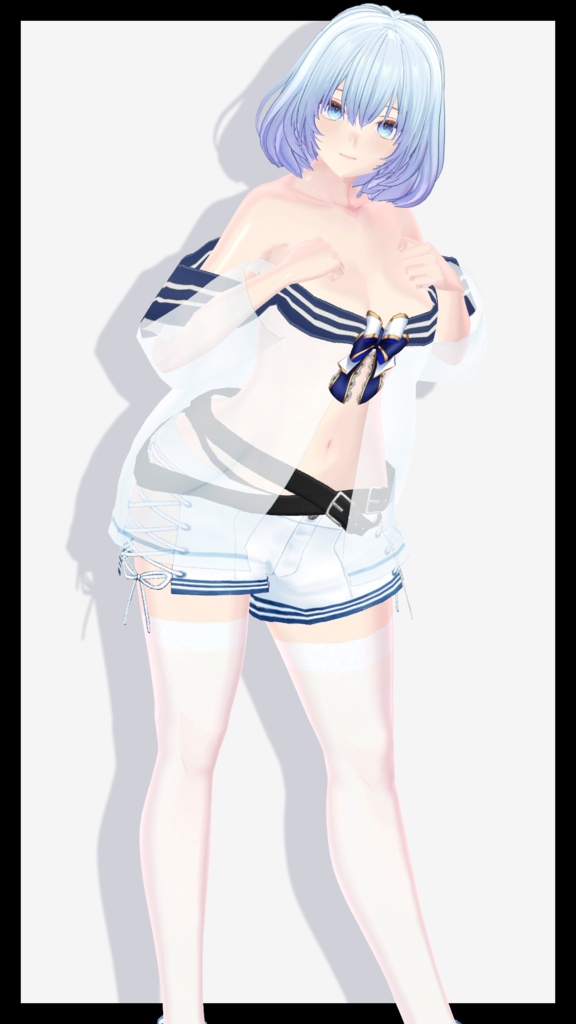 【5/3まで通常版100円】EarlySummerセーラー服【VRoid】