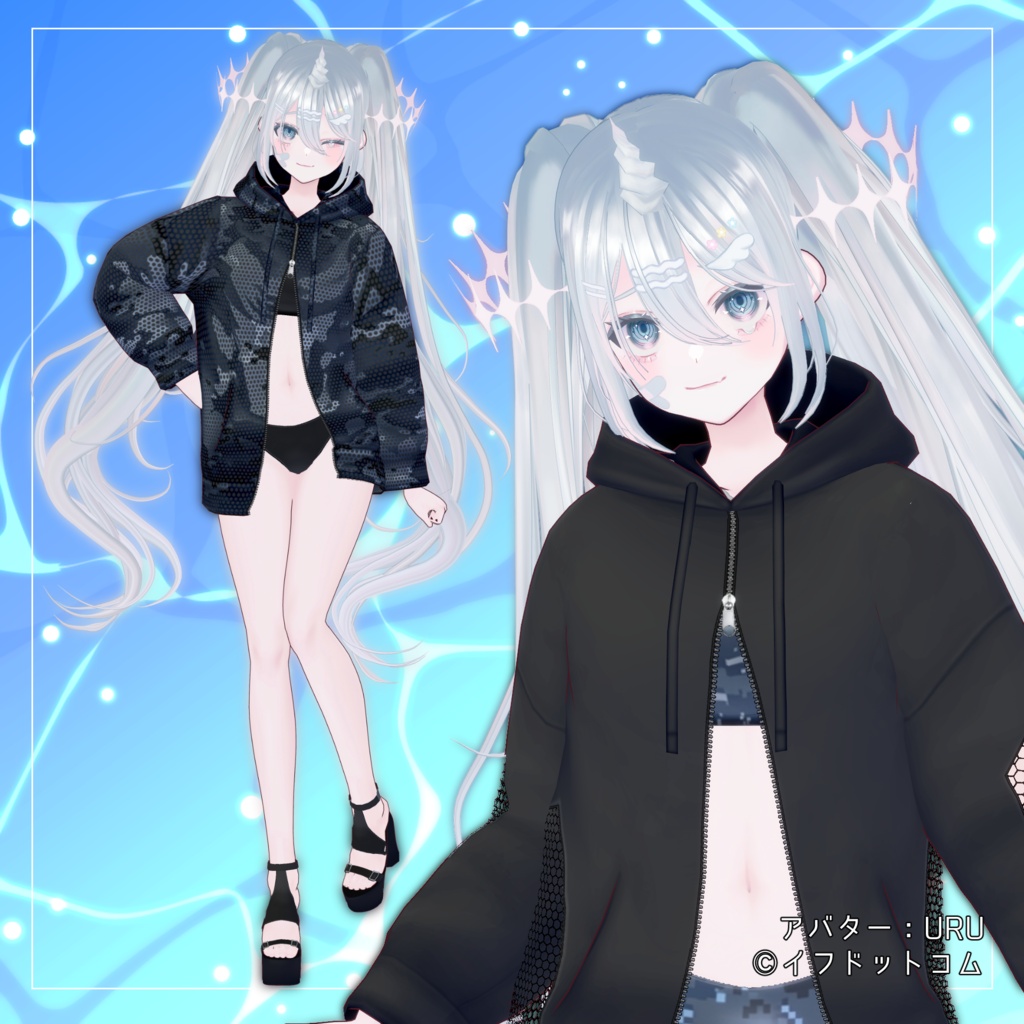 迷彩水着【VRoid】