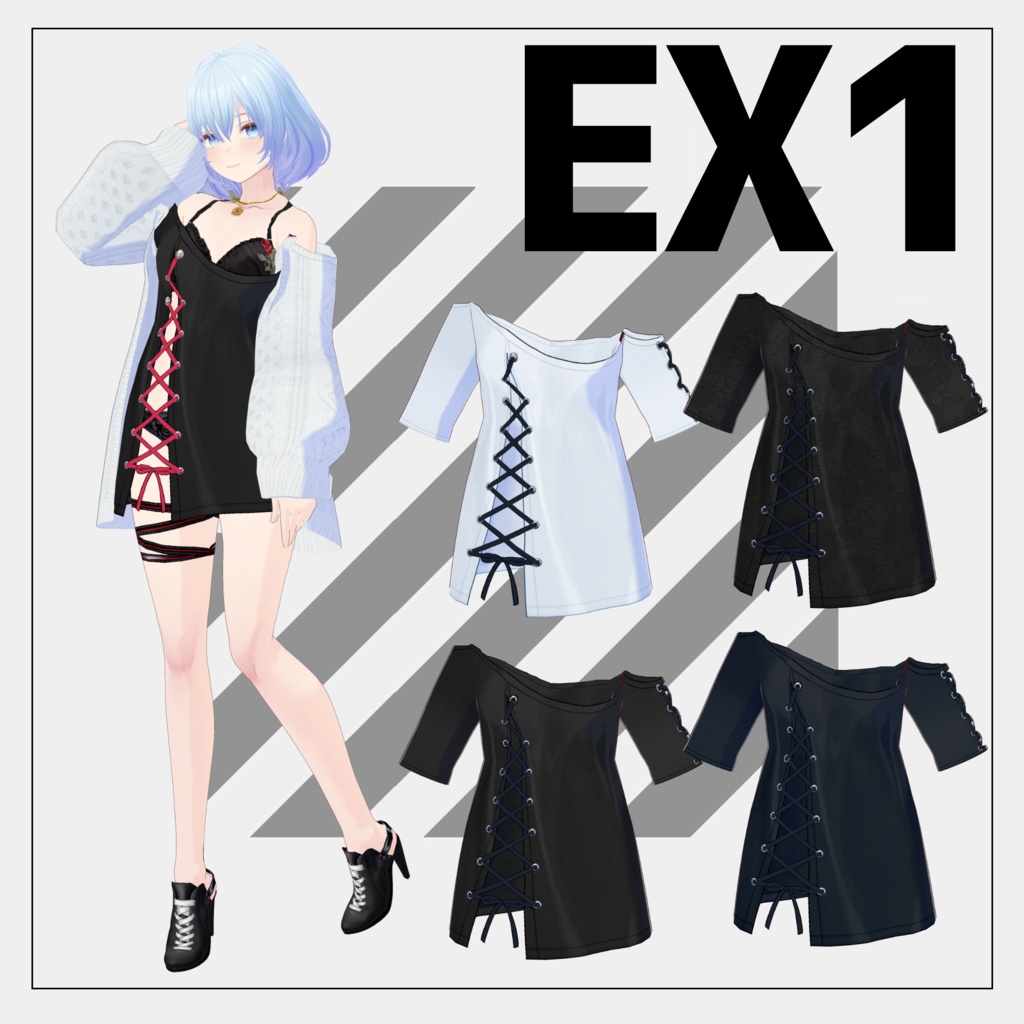 【7/29まで通常版100円】Rose【VRoid】