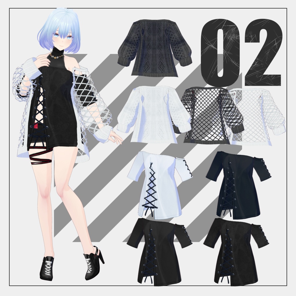 【7/29まで通常版100円】Rose【VRoid】