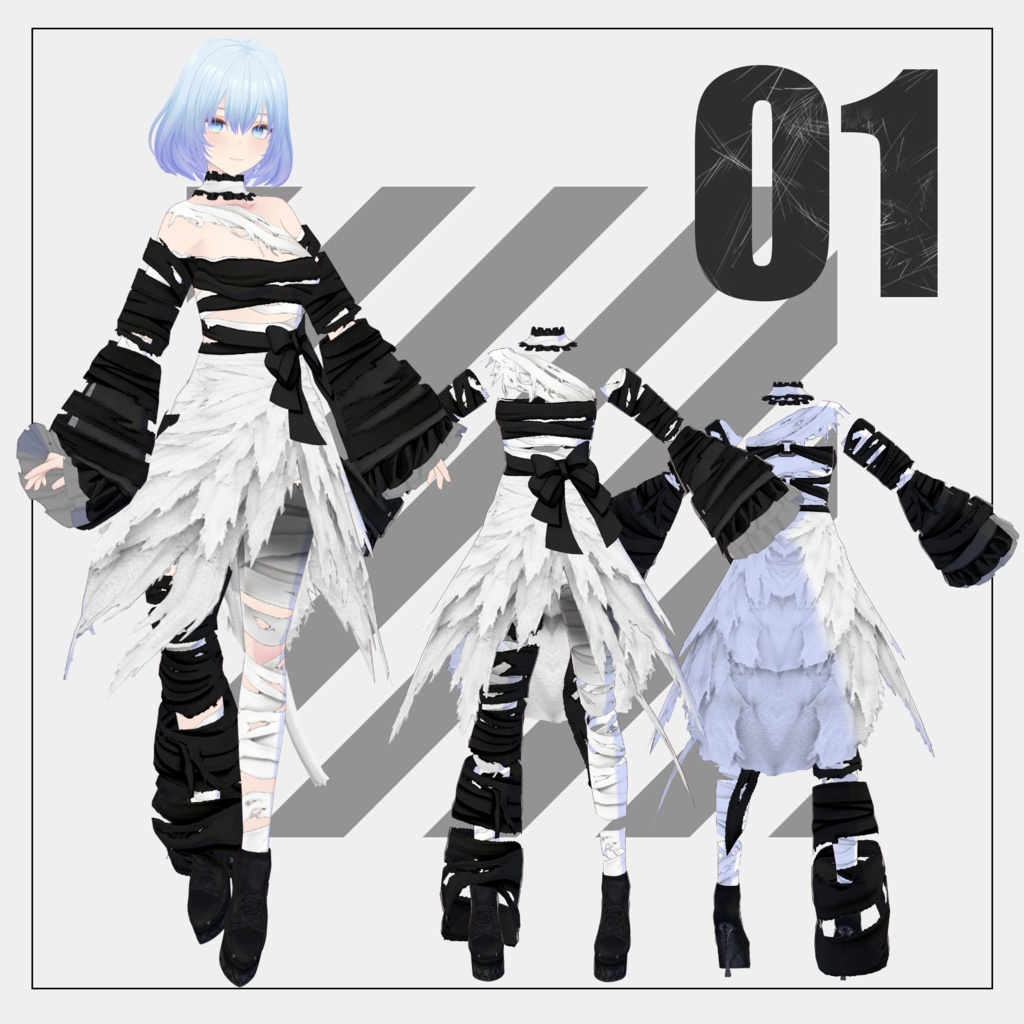 【9/20まで100円】ノクターン【VRoid】