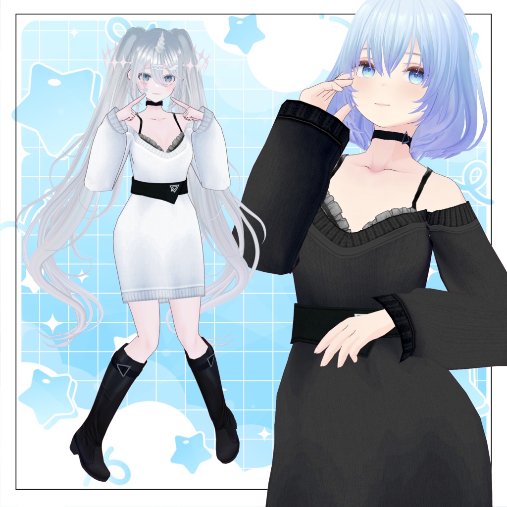 【10/17まで100円】トライアングル【VRoid】
