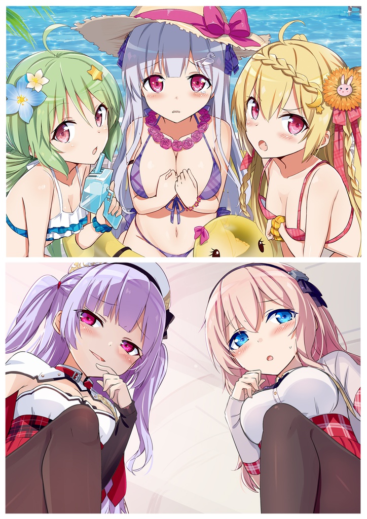 ATイラストレーション アズールレーン&艦隊これくしょん2018