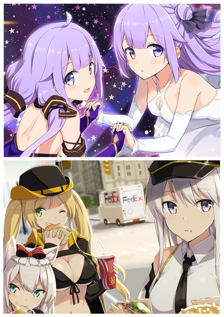 【再販】ATイラストレーション アズールレーン&艦隊これくしょん2017-2016