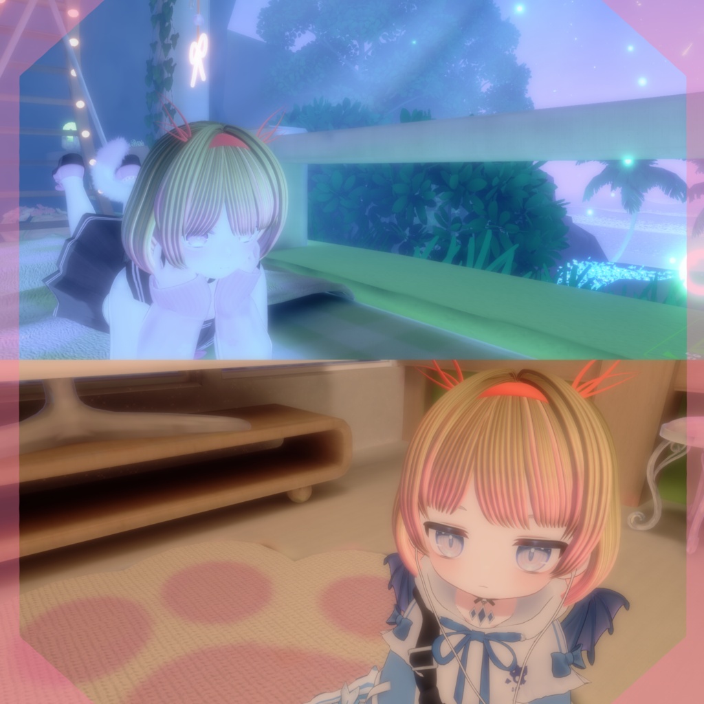 【6アバター対応】FairyBobHaircut