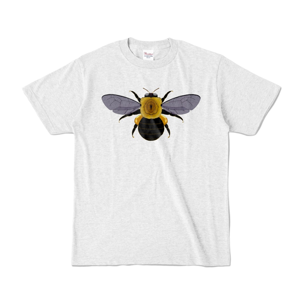 クマバチのTシャツ 片面(表)