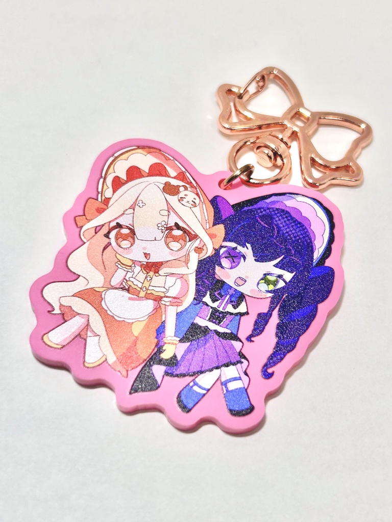 こむぎこのレシピ 不透明アクリルキーホルダー 【全2種】