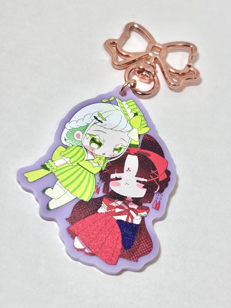 こむぎこのレシピ 不透明アクリルキーホルダー 【全2種】