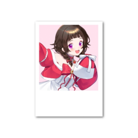 【1.5周年記念グッズ】チェキ風カード(2種ランダム)