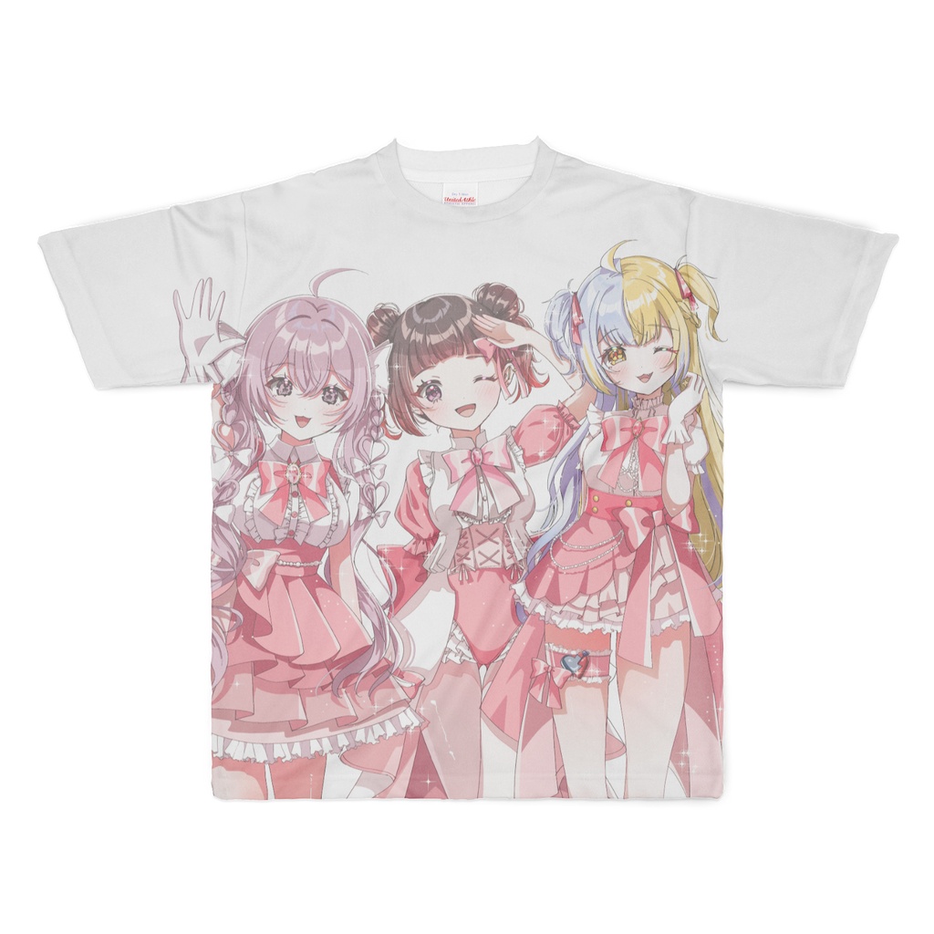 生きててえらいフルグラフィックTシャツ